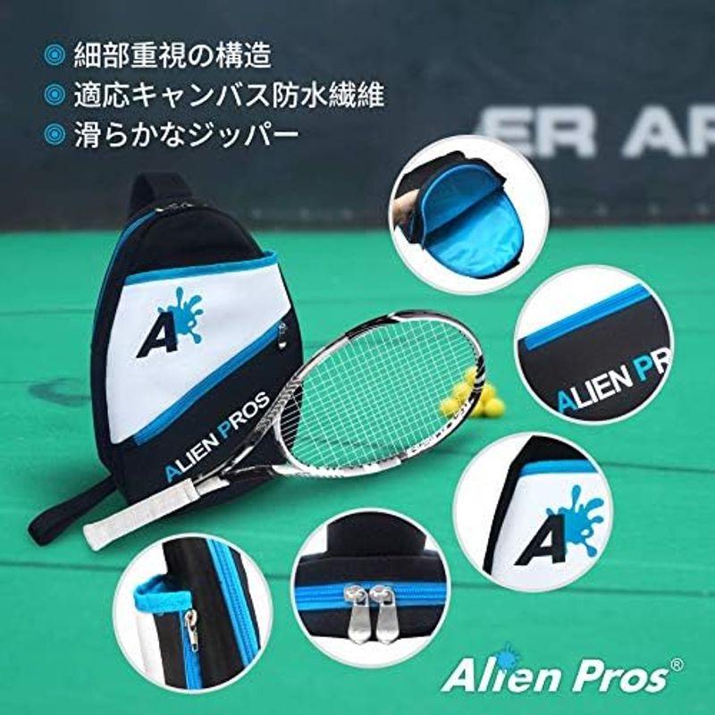 Alien Pros ラケットやその他の必需品用の軽量テニススリングバックパック-テニスをする時や生活の中ですばやく、そして簡単に詰めましょ｜slow-lifes｜05