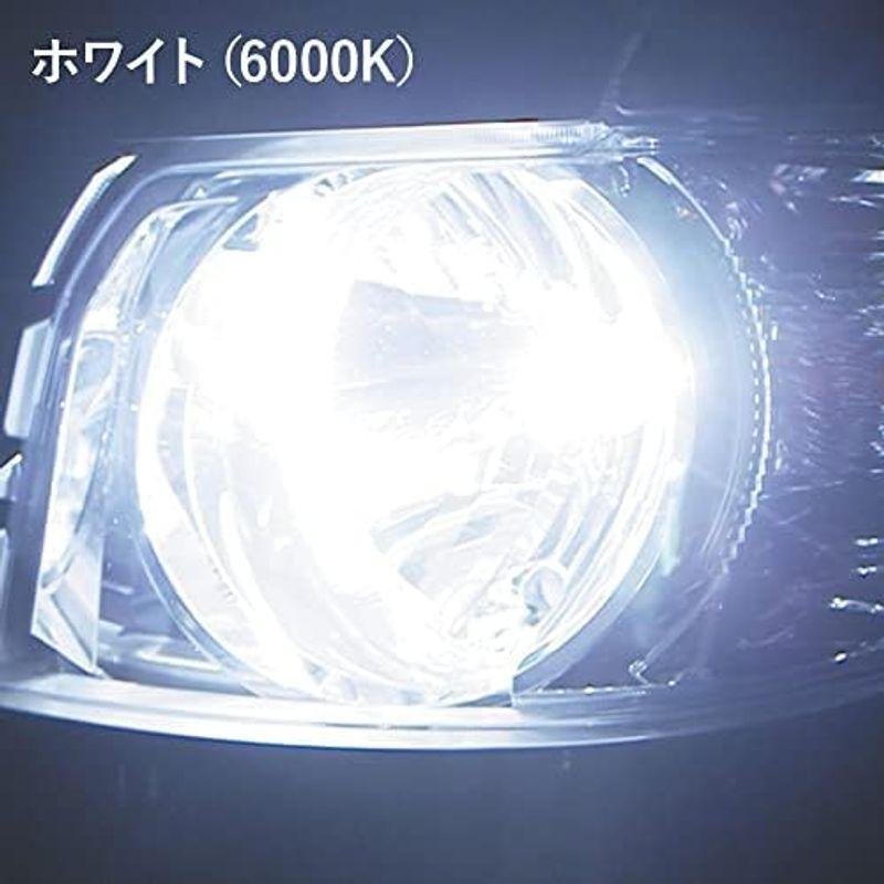 代引可 日本製LEDヘッドライト RIZING3(ライジング3) H4 Hi/Lo 12V用 6000K 明るさ6000lm ホワイト SLRZH4