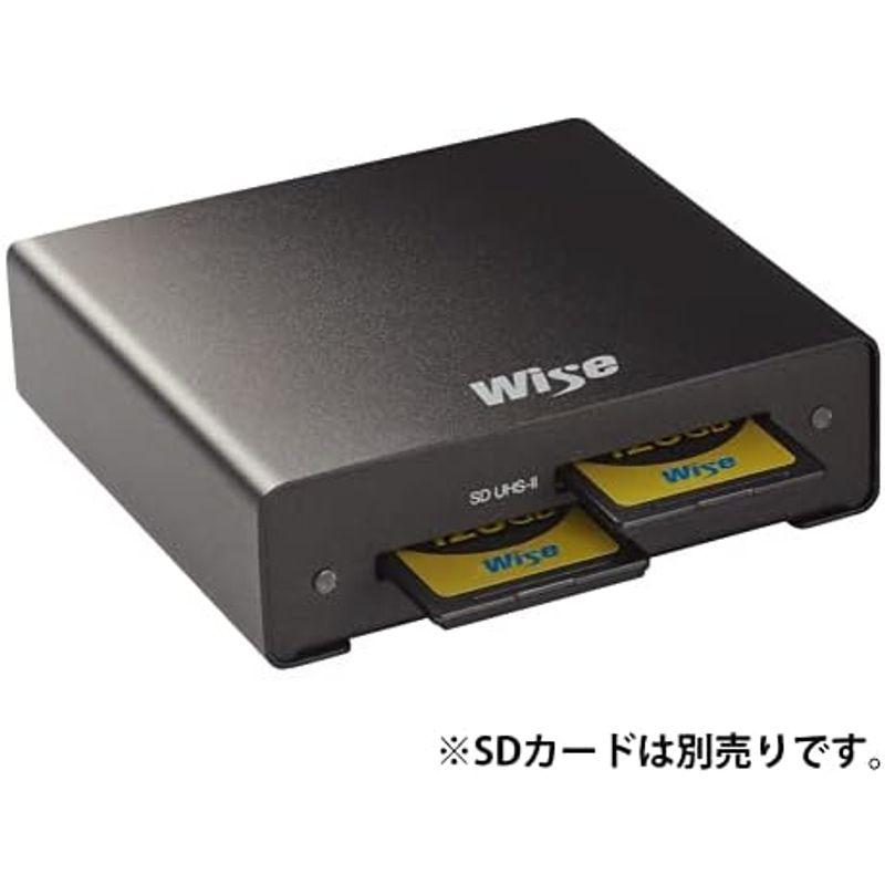 Wise SD UHS-II デュアルカードリーダー USB 3.2 Gen 2（10Gbps）対応 USBカードリーダー｜slow-lifes｜03