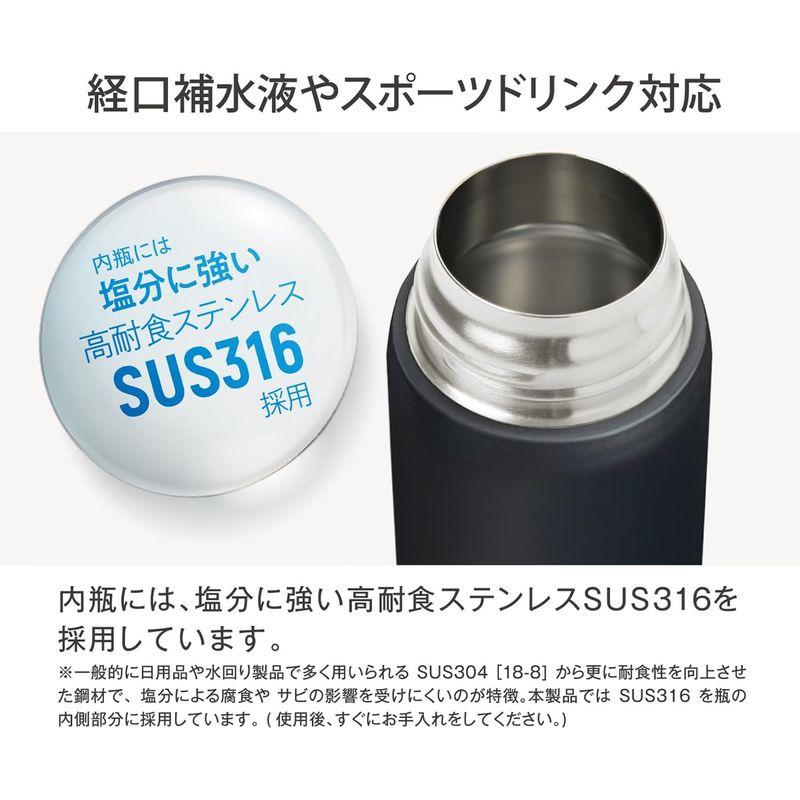 ピーコック 水筒 ワンタッチ マグ ボトル 保温 保冷 700ml スポーツ ドリンク対応 ステンレス ダーク ネイビー AKM-70 AK｜slow-lifes｜07