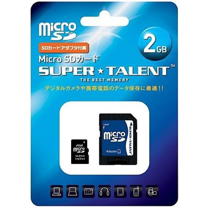 SuperTalent microSDカード 2GB ST02MSDA｜slow-lifes｜02