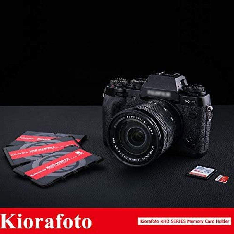 Kiorafoto 4スロット SD SDHC SDXC メモリーカードケース クレジットカードサイズ メモリーカードホルダー｜slow-lifes｜08