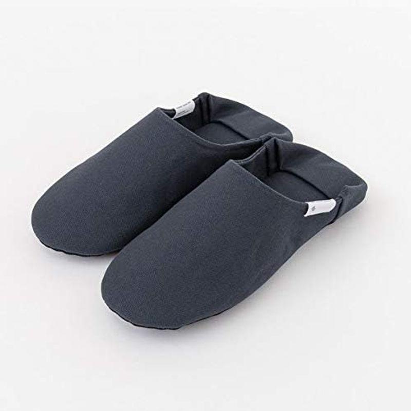 バブーシュ 帆布 MサイズMedium23-25cmスレートグレーABE HOME SHOES｜slow-lifes｜07