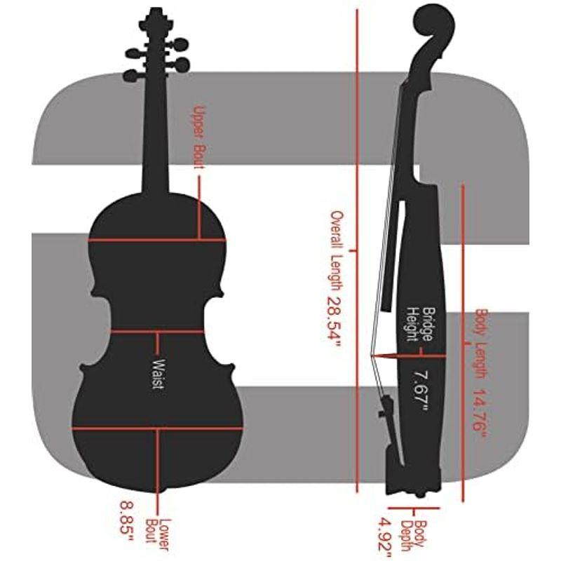 【気質アップ】 CRF1000VBL(ブルー) CROSSROCK Triangle 4/4 Size Violin
