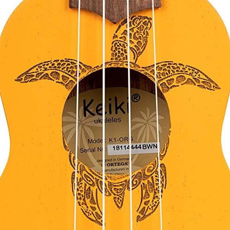 ORTEGA オルテガ ウクレレ Keiki Ukulele オクメトップ ソプラニーノ コンパクトサイズ K1-CO 国内正規品｜slow-lifes｜10