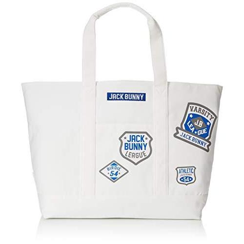 海外正規品 ジャックバニー トートバッグ ワッペントートバッグ 262 030 ホワイト 想像を超えての Www Doctor Plan Com