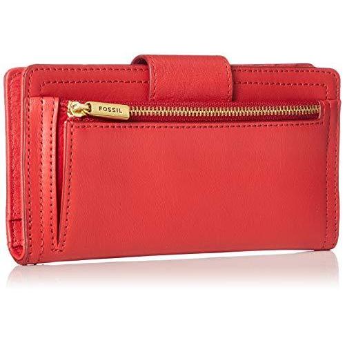 再値下げ フォッシル 長財布 Logan Rfid Tab Clutch Sl7969 ブリックレッド 21新作モデル Www Wevegotscents Com