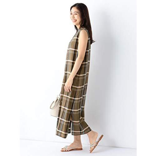 セールsale デミルクスビームス ワンピース チェック ノースリーブ ワンピース レディース マルチカラー Free Size 新作 Newmatic Ae
