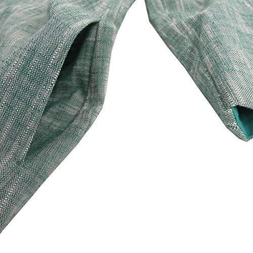 儀右ヱ門 ギエモン ぎえもん ワンピース Y2131 久留米絣 日本製 ワンサイズ タテヨコスラブ13 うすグリーン A B0h3qc6l Slow Life 通販 Yahoo ショッピング