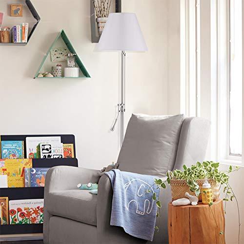 高質で安価 Sukuma Wiki フットス フロアスタンドライト ニッケルメッキ スイングアーム クラシックフロアランプ 静かに佇む Wiki Sukuma 照明 電球