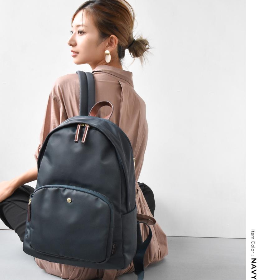 リュック レディース おしゃれ 大人 通勤 女性 軽量 撥水 ナイロン 在宅 Pc リュックサック 大容量 マザーズリュック 背面ファスナー 遠足 きれいめ 黒 Car Ruck Lhl0003 スロウ ファイン 通販 Yahoo ショッピング