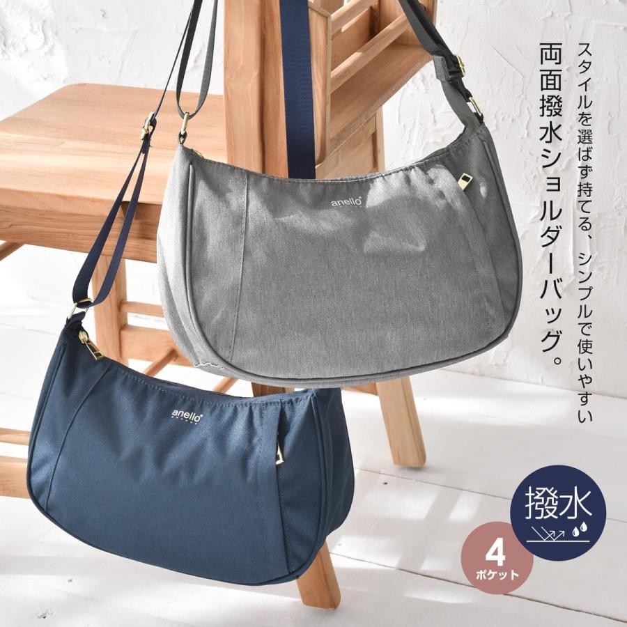 海外旅行 ショルダーバッグ レディース 大人 斜めがけ 多機能 撥水 韓国 Anello かわいい 黒 プレゼント 人気の製品 小さめ ミニショルダー ギフト おしゃれ アネロ