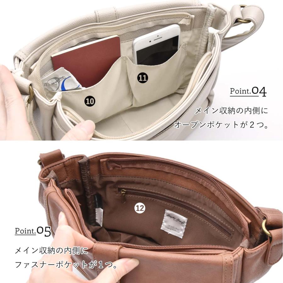 Legato Largo ショルダーバッグ レディース 斜めがけ 大人