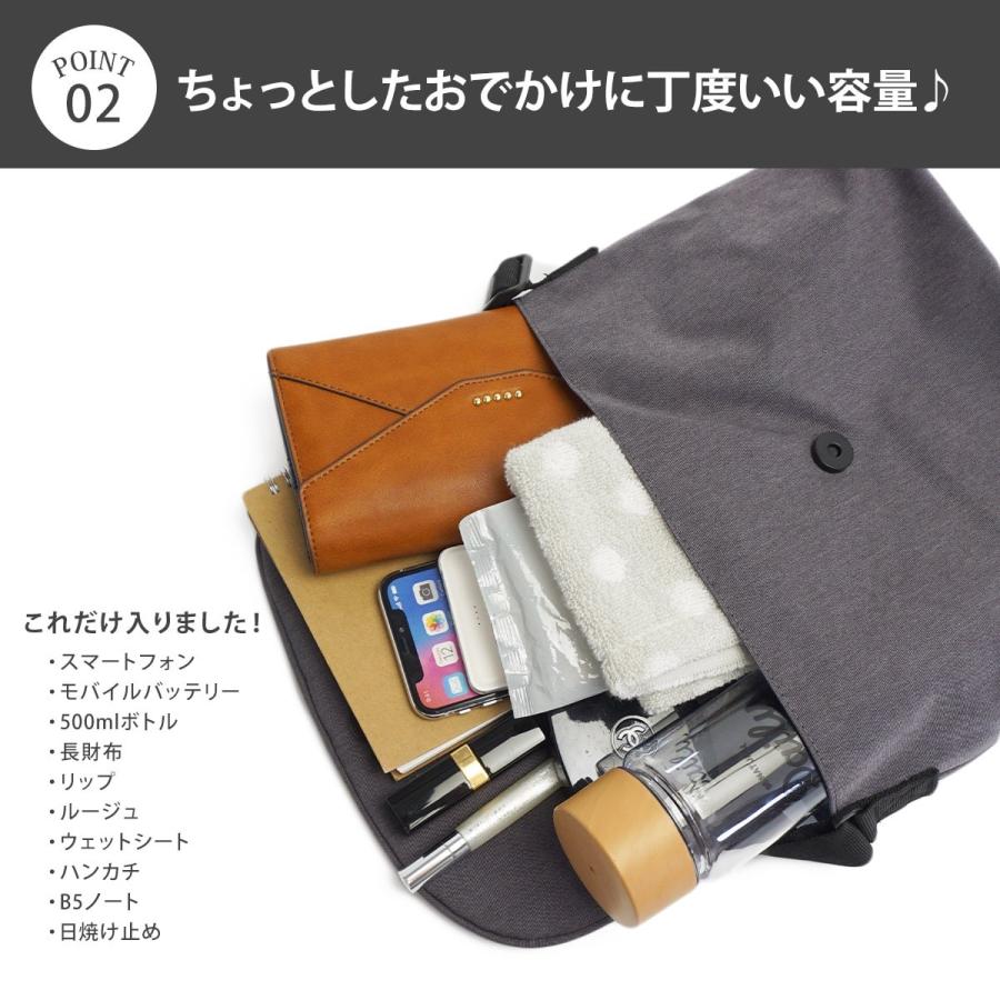 anello GRANDE ショルダーバッグ レディース 斜めがけ 大人 秋冬