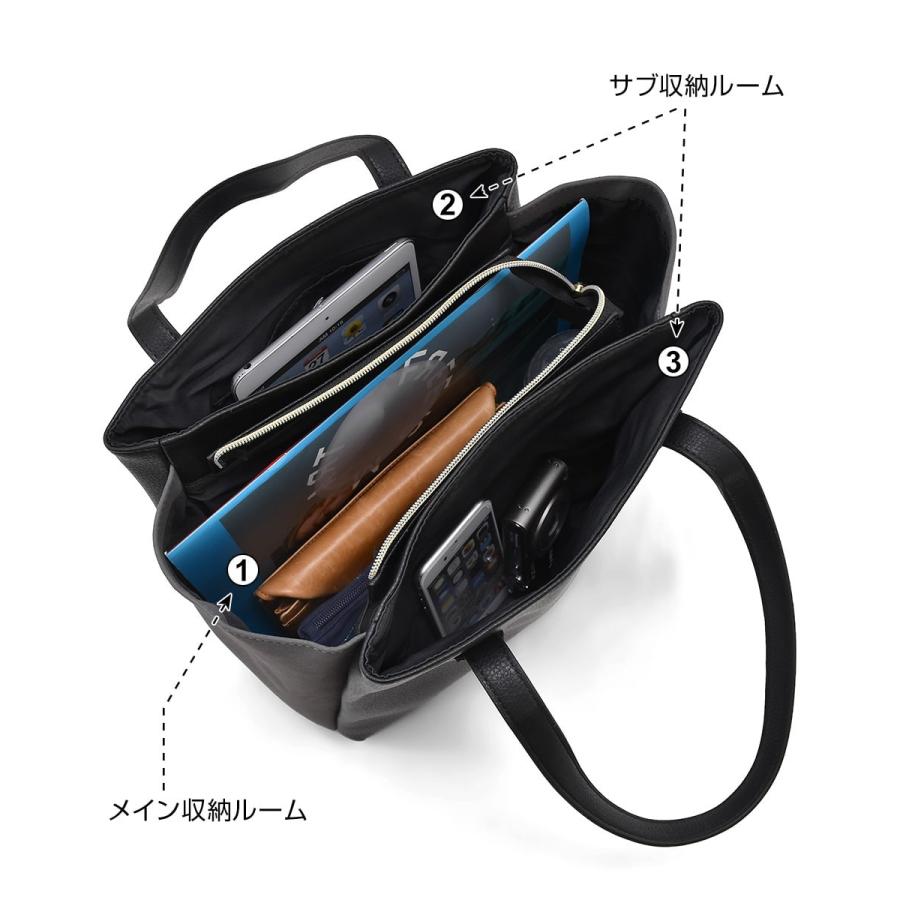 トートバッグ レディース 通勤バッグ Ol おしゃれ 小さめ ブランド 無地 合皮 韓国 黒 肩掛け かわいい バイカラー 軽い お弁当 ファスナー付き Car Totebag Ljf1434 スロウ ファイン 通販 Yahoo ショッピング