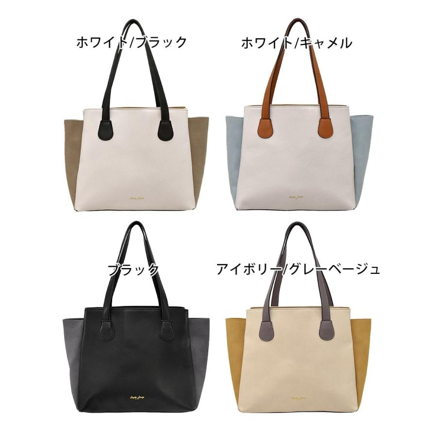トートバッグ レディース 通勤バッグ Ol おしゃれ 小さめ ブランド 無地 合皮 韓国 黒 肩掛け かわいい バイカラー 軽い お弁当 ファスナー付き Car Totebag Ljf1434 スロウ ファイン 通販 Yahoo ショッピング