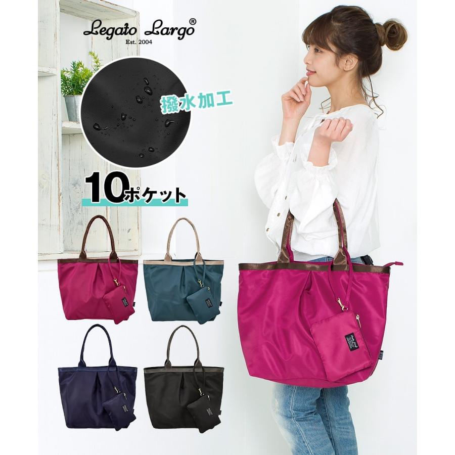 撥水加工 トートバッグ レディース 通勤 通学 10ポケット ポケット たくさん バッグ マザーズトートバッグ 大きめ 軽量 黒 肩掛け 多収納ポケット Car Totebag Ltf1621 スロウ ファイン 通販 Yahoo ショッピング