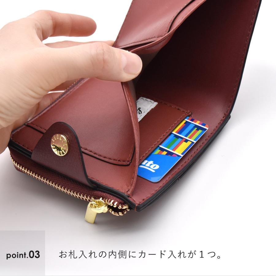 Legato Largo 財布 レディース うすいサイフ 二つ折 二つ折り Legato Largo 財布 レディース うすいサイフ 二つ折 二つ折り