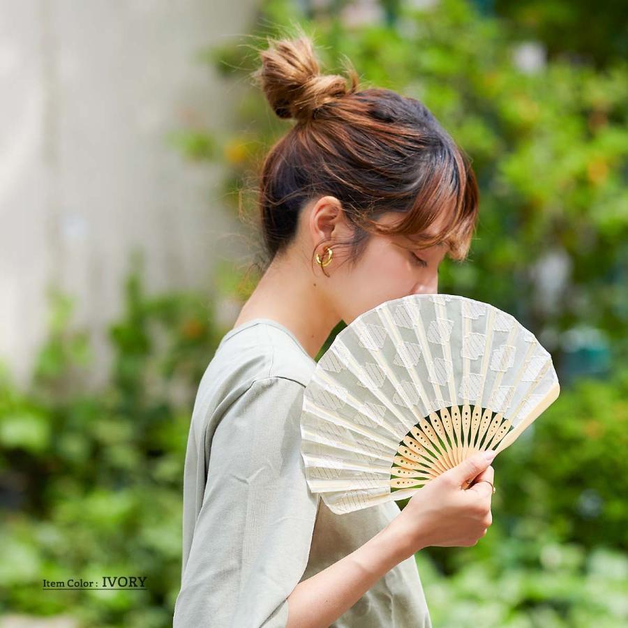 激安正規品 折扇子 花レース 黒 ゴシック ロリータ 綺麗 夏 旅行 浴衣