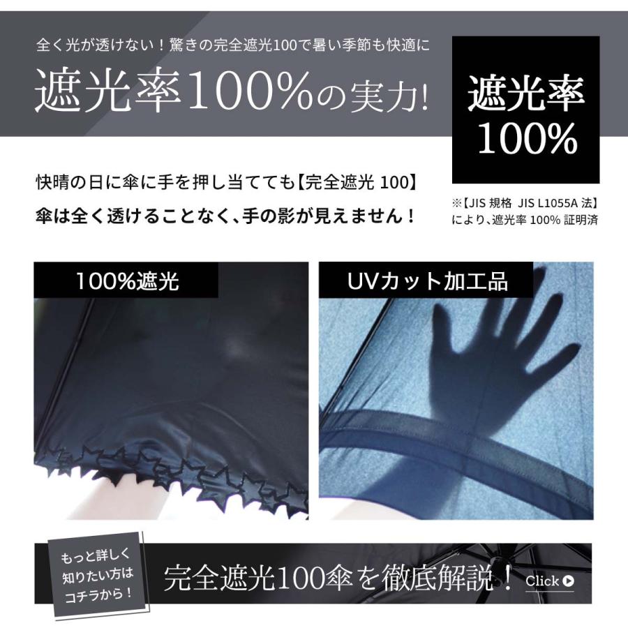 pink trick（ピンクトリック） 日傘 折りたたみ 完全遮光 フリル 晴雨
