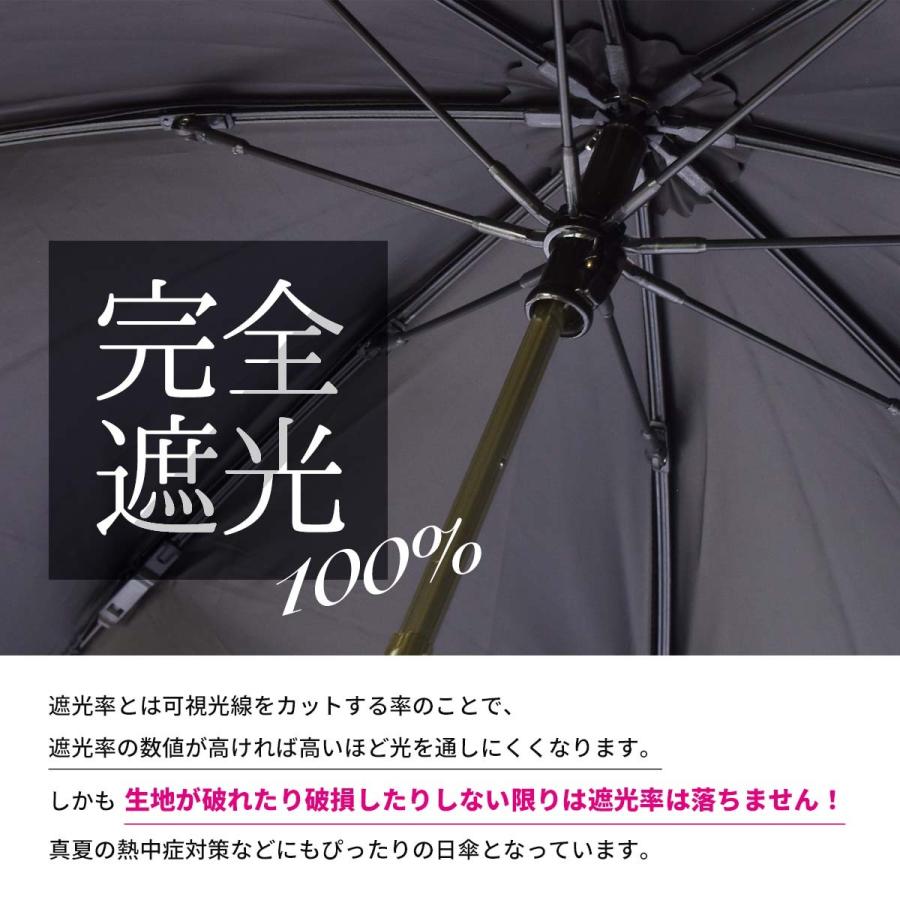 日傘 折りたたみ フリル 完全遮光 晴雨兼用 軽量 折り畳み 撥水 バンブー 遮光率100 遮熱 涼しい かわいい ゴルフ おしゃれ 傘 大人 黒 Uvカット Kam Umb0004 スロウ ファイン 通販 Yahoo ショッピング