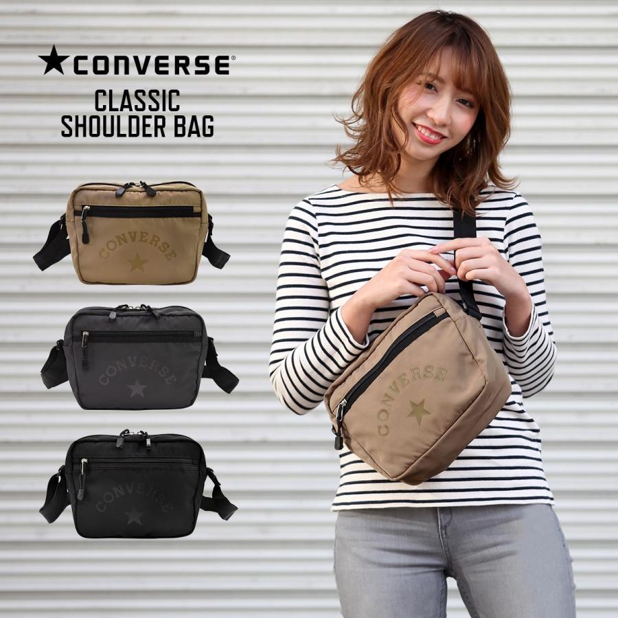 ショルダーバッグ 横長 レディース コンバース 海外旅行 Converse クラシッククイック ギフト プレゼント 斜めがけバッグ 斜め掛け 軽量 小さめ 大人 メール便 Sim Shoulder スロウ ファイン 通販 Yahoo ショッピング