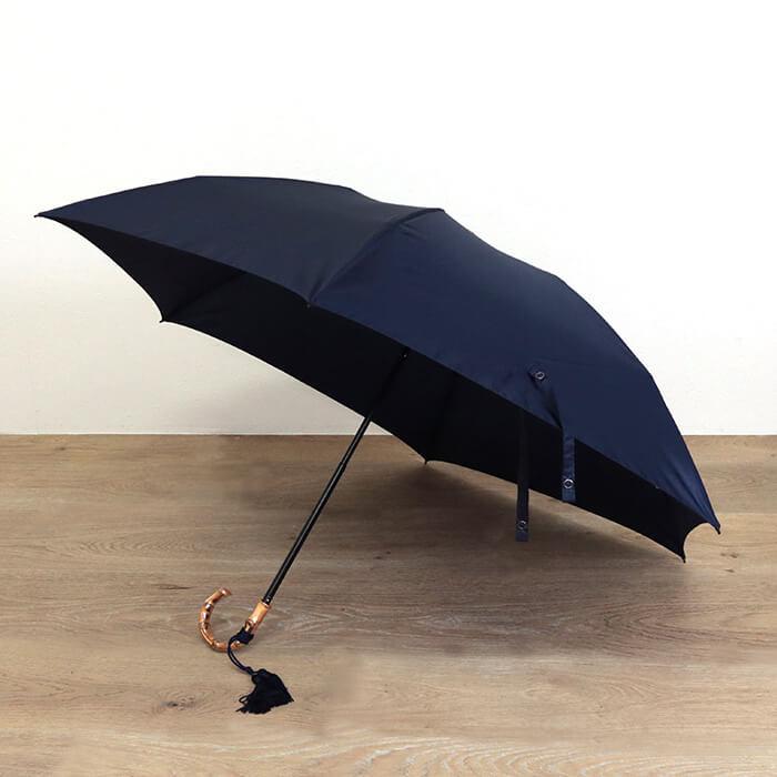 WAKAO ワカオ 日本製 バンブーミニ傘 雨傘 折りたたみ傘 レディース