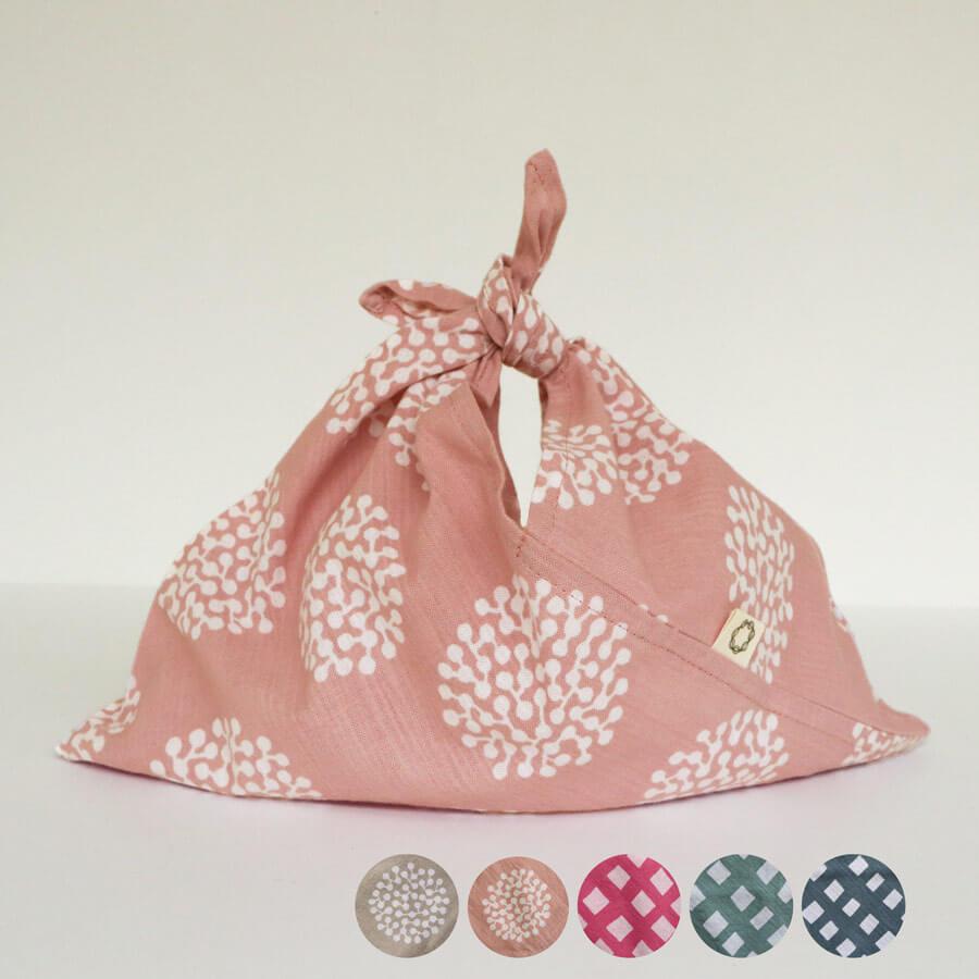 amiu 手染め あずま袋 日本製 バッグ ポーチ お弁当袋 内袋 幼稚園