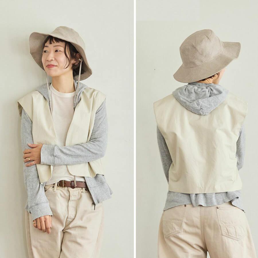 fog linen work（フォグリネンワーク） リネン ミロス ハット 帽子