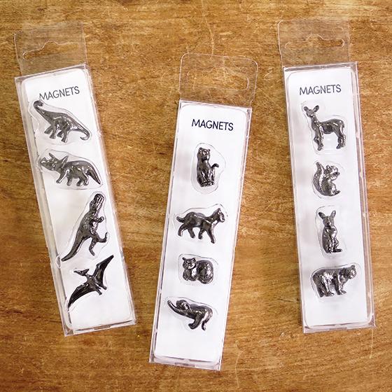 マグネット 強力 冷蔵庫 磁石 おしゃれ 文房具 かわいい 猫 恐竜 動物