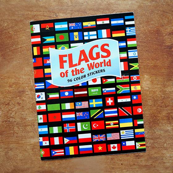 アメリカ出版 世界の国旗 ステッカーブック シール ステッカー 国旗 絵本 塗り絵 ぬり絵 知育 子供 おもちゃ 学習 メール便対象品 0510 6 Slow Works 通販 Yahoo ショッピング