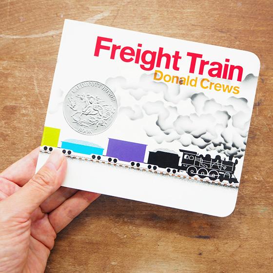 絵本 英語 Freight Train ドナルド・クルー ボードブック 外国絵本