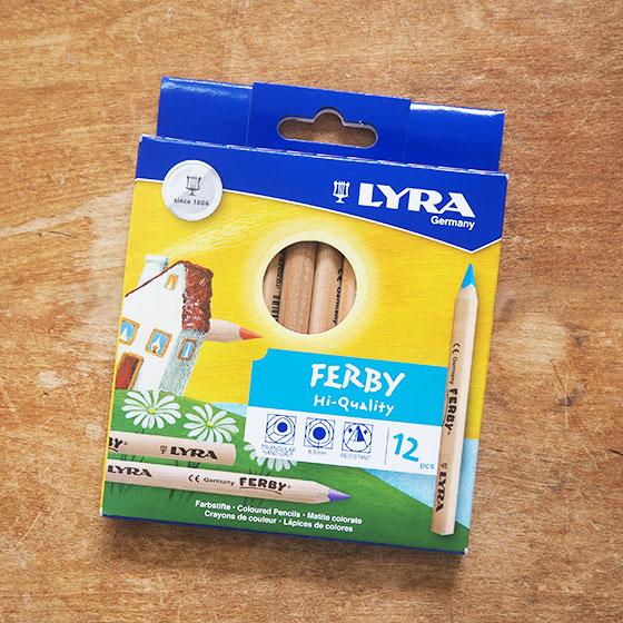 LYRA（リラ） 色鉛筆 12色 子供 セット えんぴつ 入学 文房具 画材
