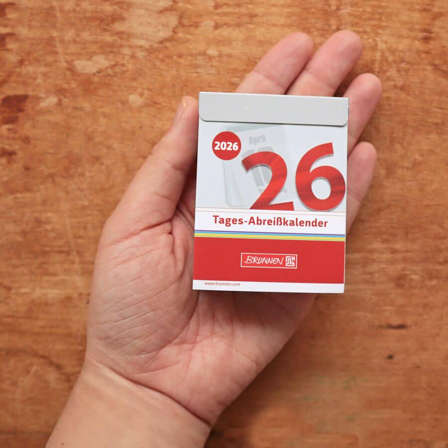 SALE 60％OFF】 ドイツ BRUNNEN 2026年 日めくりカレンダー No.2