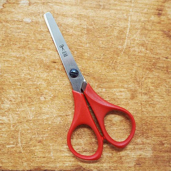 はさみ 子供用 左利き ハサミ キッズ 学童 おしゃれ 文房具 ドイツ製 Paul パウル 子供用はさみ メール便対象品 0532 Pu764l Slow Works 通販 Yahoo ショッピング