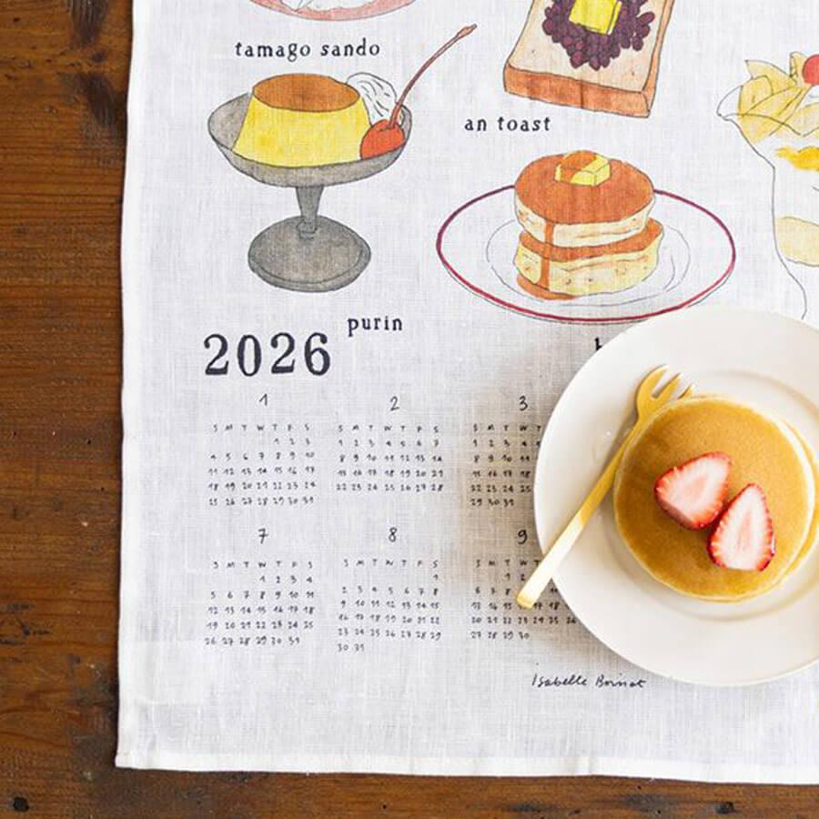 fog linen work（フォグリネンワーク） カレンダー 2026年 壁掛け