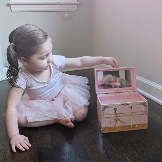 オルゴール バレリーナ 回転 宝石箱 ジュエリーボックス プレゼント