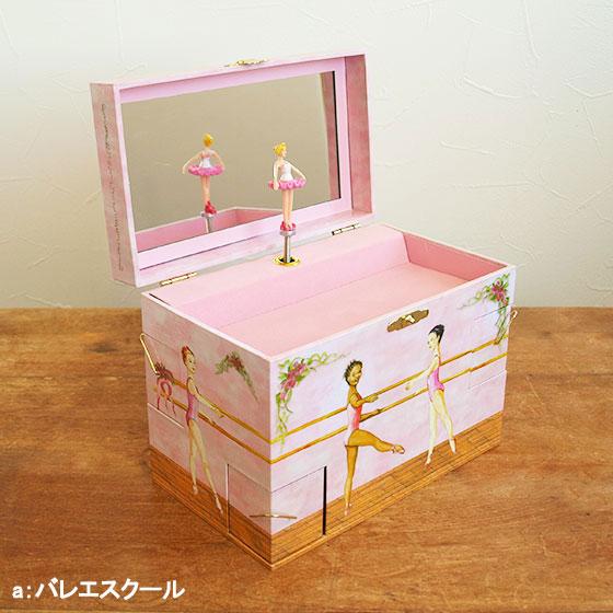 オルゴール バレリーナ 回転 宝石箱 ジュエリーボックス プレゼント
