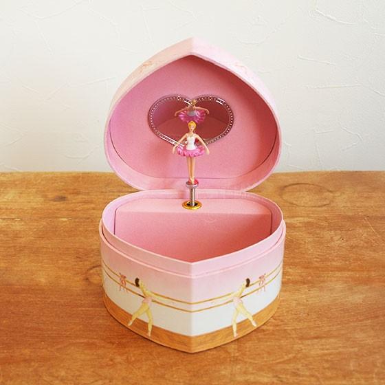 オルゴール バレリーナ 回転 宝石箱 ジュエリーボックス プレゼント 小物入れ おもちゃ 女の子 かわいい Enchantmints オルゴール付きジュエリーbox ハート 0627 Emb2502 Slow Works 通販 Yahoo ショッピング