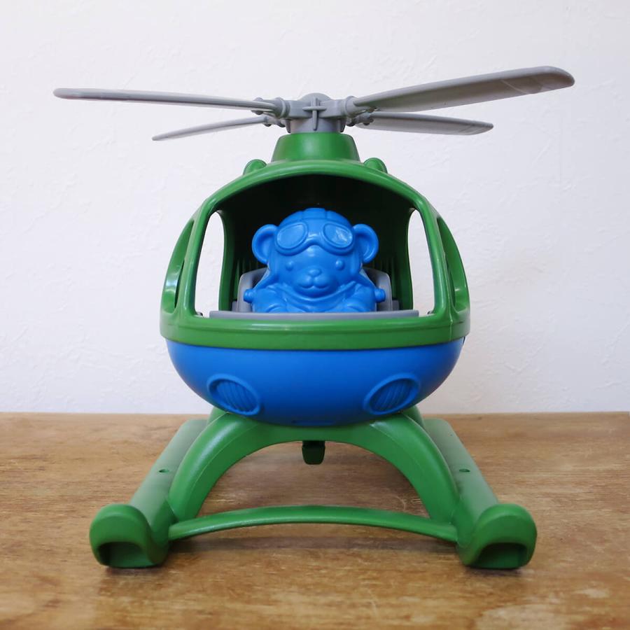 Green Toys (グリーントイズ) ヘリコプター グリーン 9jupf8b Green toys グリーントイズ ヘリコプター おもちゃ 乗り物 水遊び お