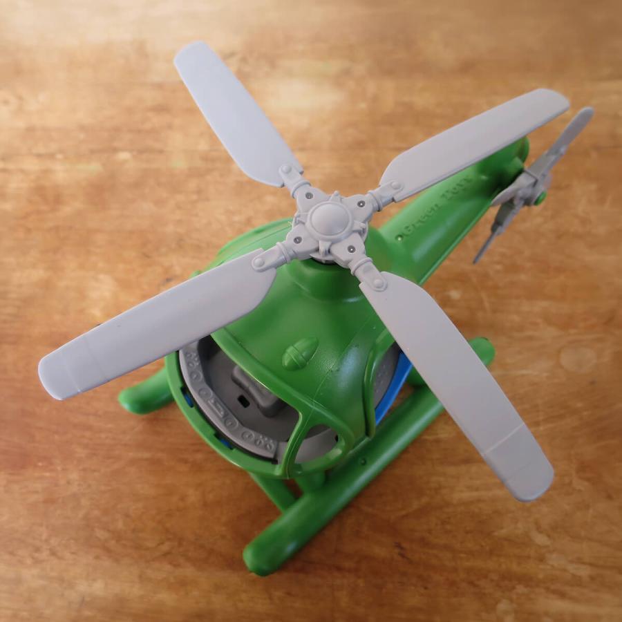 Green toys グリーントイズ ヘリコプター おもちゃ 乗り物 水遊び お