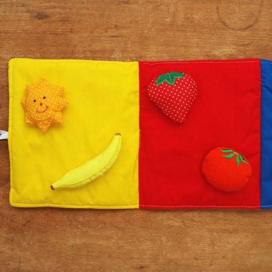 高価値 布絵本 布おもちゃ えほん 出産祝い かわいい 仕掛け絵本 女の子 男の子 Oskaramp Ellen オスカーamp エレン ファブリックブック カラーブック Materialworldblog Com