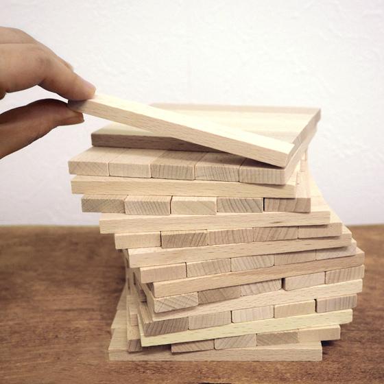 積み木 積木 つみき 木製 ブロック おもちゃ 木のおもちゃ ドミノ 木製 