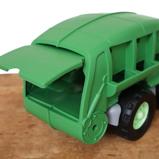 グリーントイズ  ゴミ収集車 ハシゴ消防車　ダンプカー　お砂場遊び エコ Green toys グリーントイズ ダンプトラック 車 砂場 おもちゃ 砂遊び