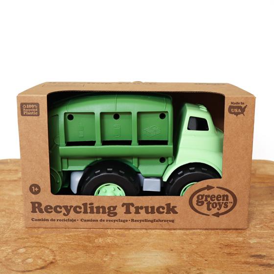 Green toys グリーントイズ リサイクリングトラック 車 砂場 おもちゃ