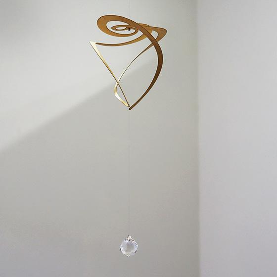 ドイツ製 モビール 木製 サンキャッチャー オーナメント 北欧 赤ちゃん