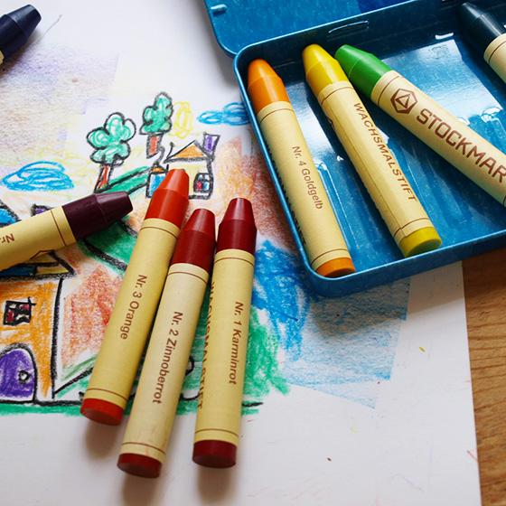 クレヨン みつろう 16色 子供 安全 シュタイナー お絵描き 知育玩具
