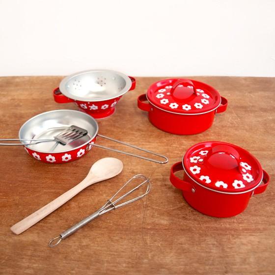 ままごと 鍋 調理器具 セット おもちゃ キッチン 女の子 誕生日 かわいい イギリス Sass Belle サス ベル クッキングボックスセット 1144 0330 Sbjeux Slow Works 通販 Yahoo ショッピング