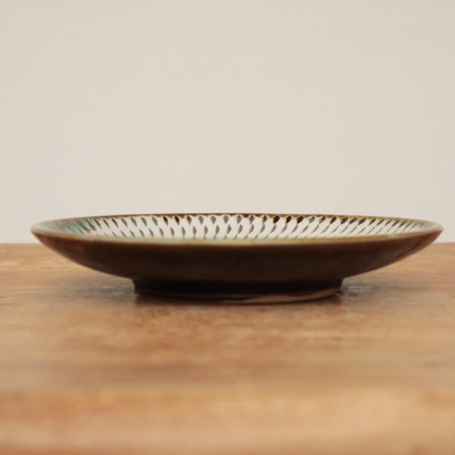 小石原焼 中皿 飛び鉋【食器 陶器 器 和食器 日本製 おしゃれ プレート