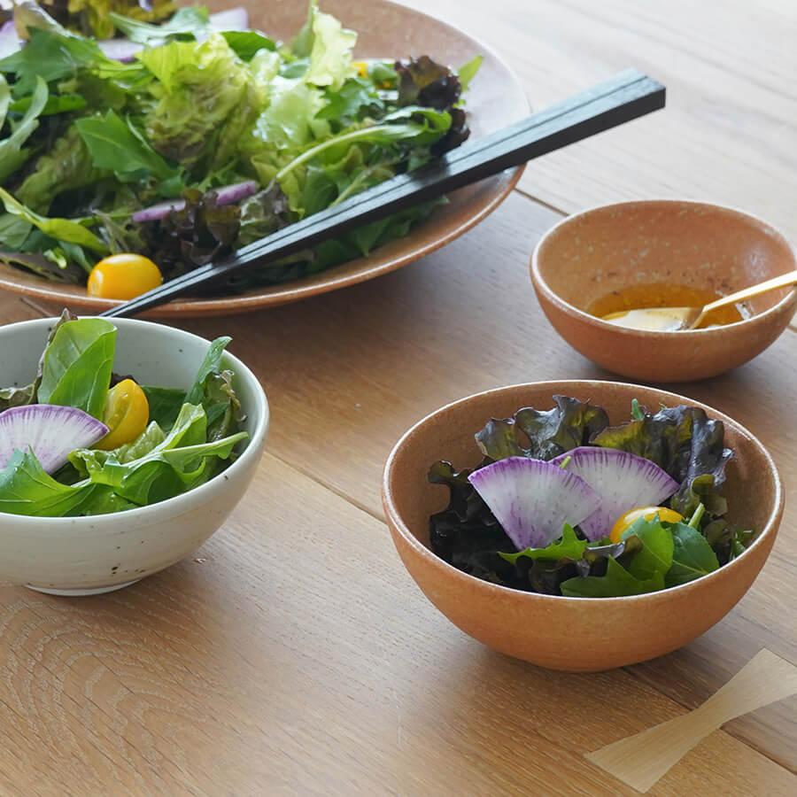 日本製 Homeland ホームランド 信楽焼 取り分け鉢 中 食器 陶器 器 和